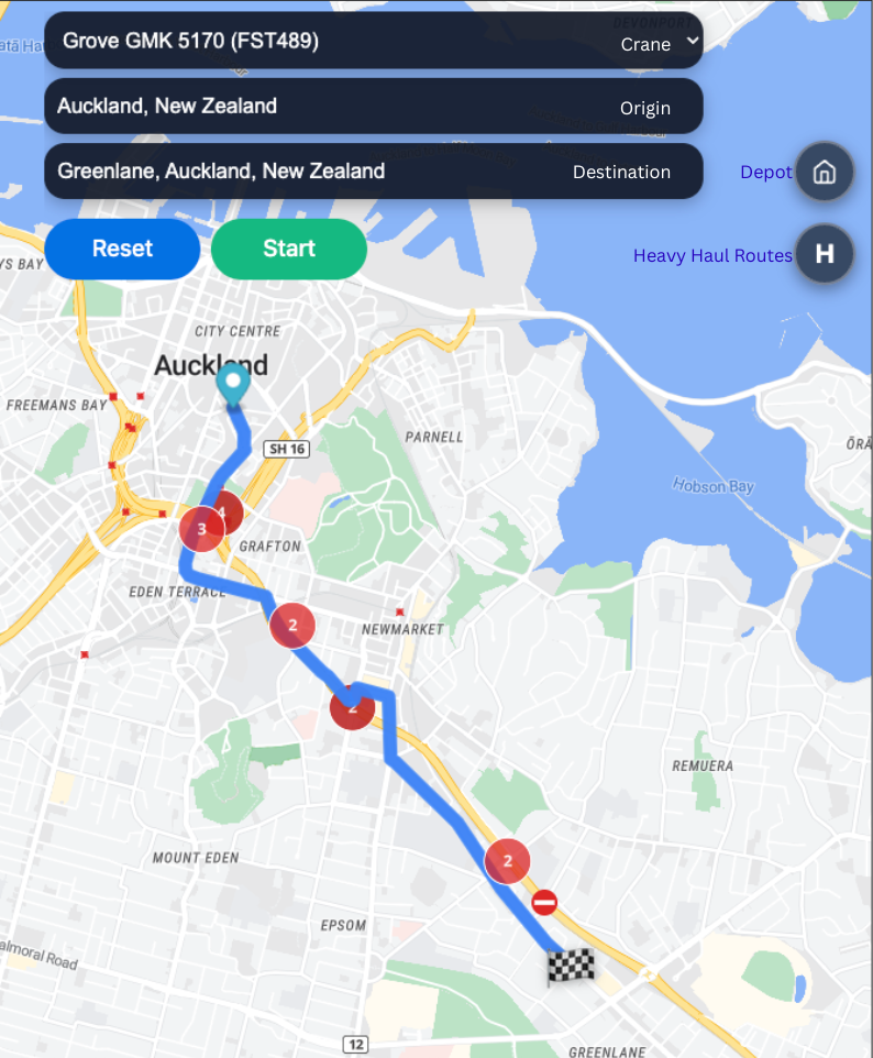 CraneNav Planning Layout Instructions